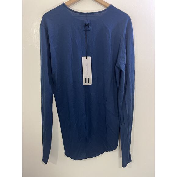 Hannes Roether Avant Garde Cotton Y2K Raw Hem Sweater M Minimal Capsule Luxury - Picture 2 of 15